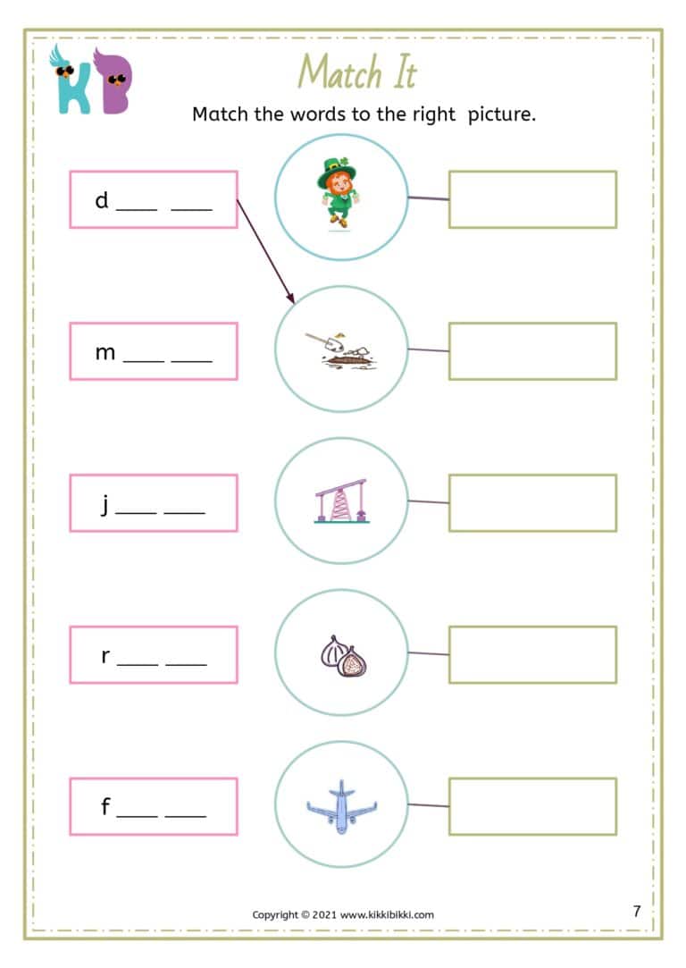 cvc worksheets free download