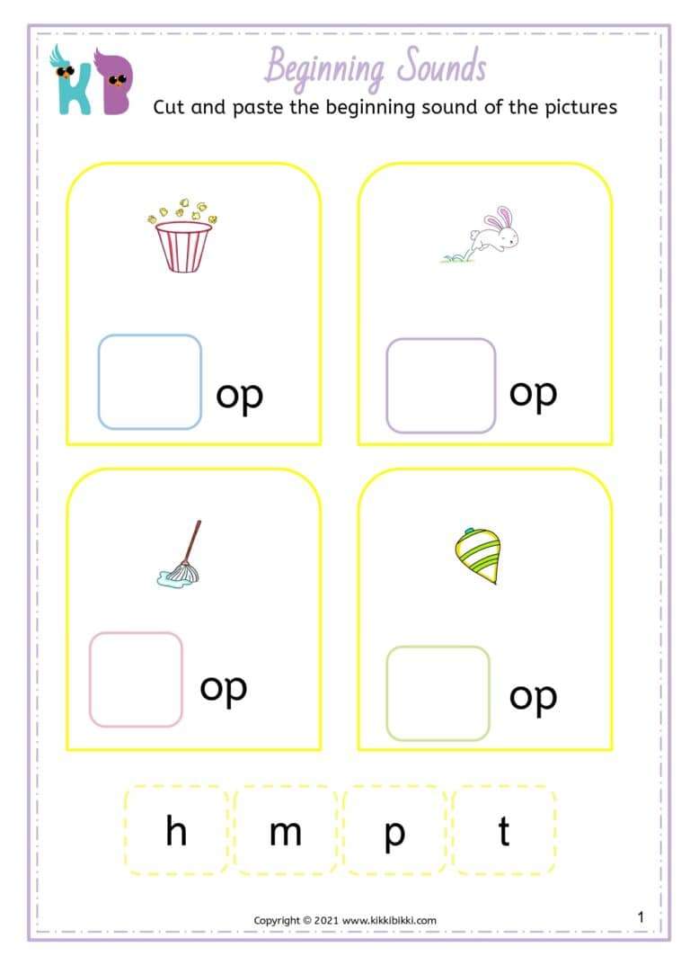 Beginning Sounds