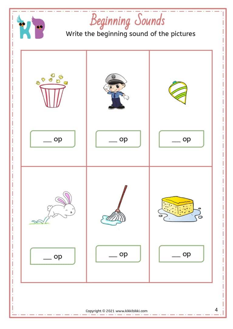 Beginning Sounds