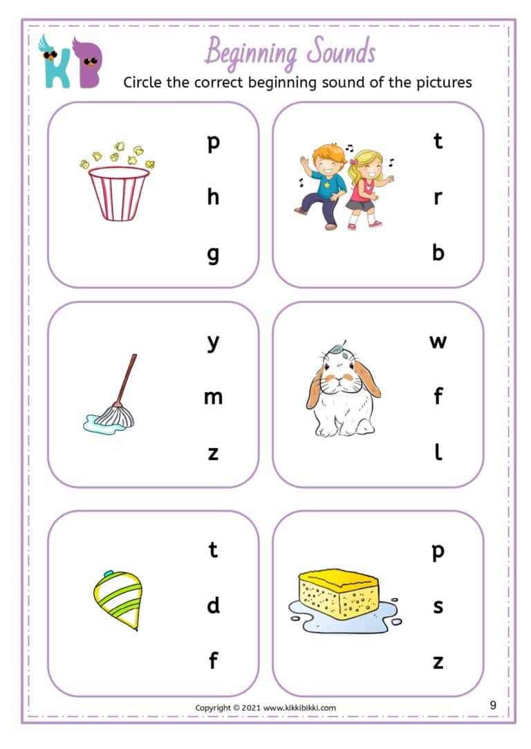 Beginning Sounds
