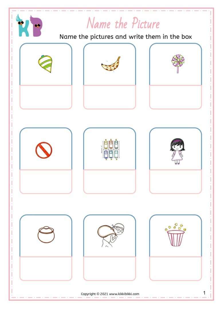 Interactive CVC Activity Sheets