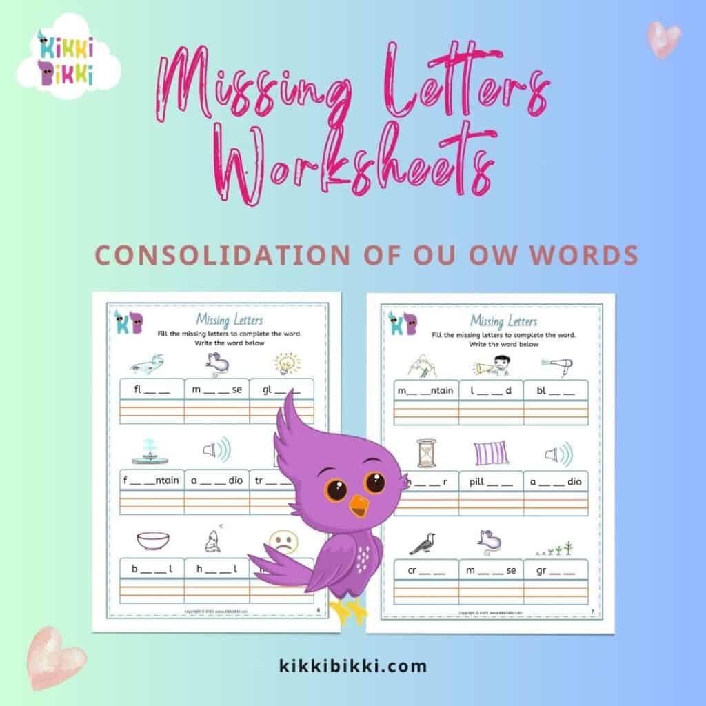 Free Phonics Worksheets for Kindergarten