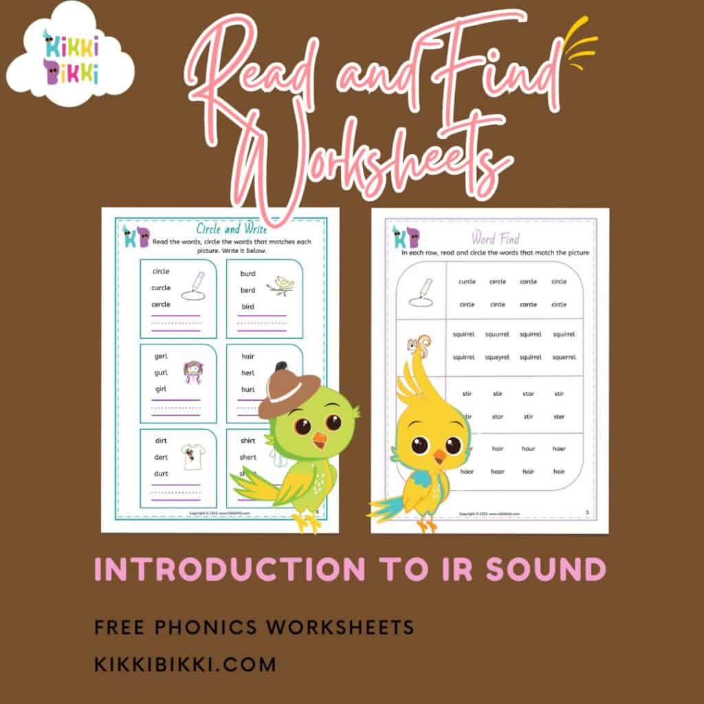 Kindergarten CVC Worksheets