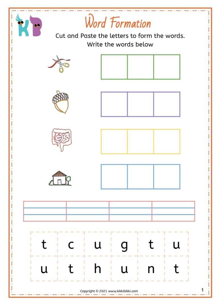 Fun and Free Phonics Worksheet