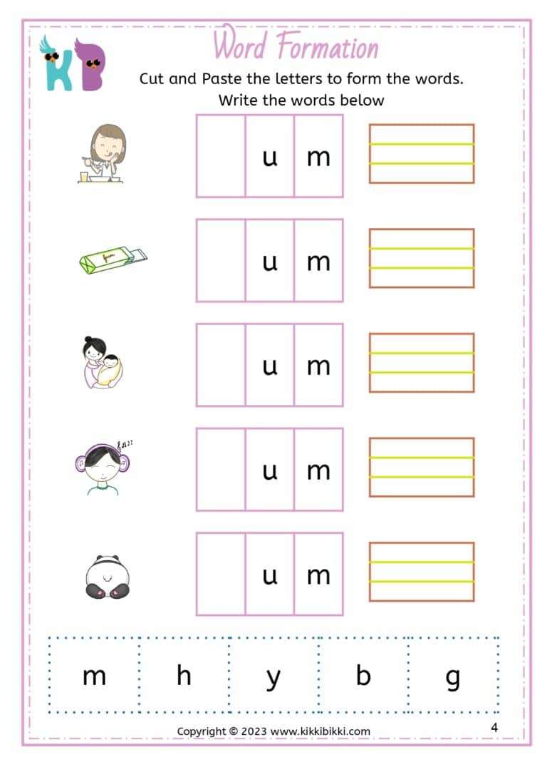 Kindergarten Phonics Activities
