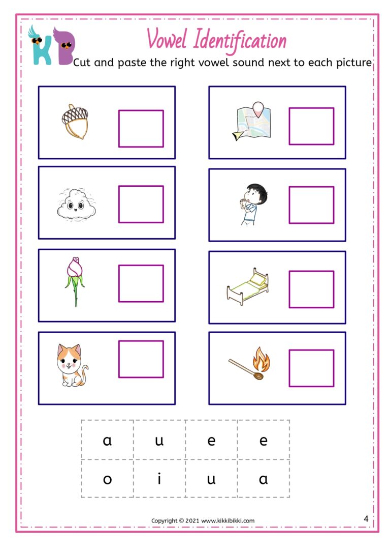 Free CVC Worksheets