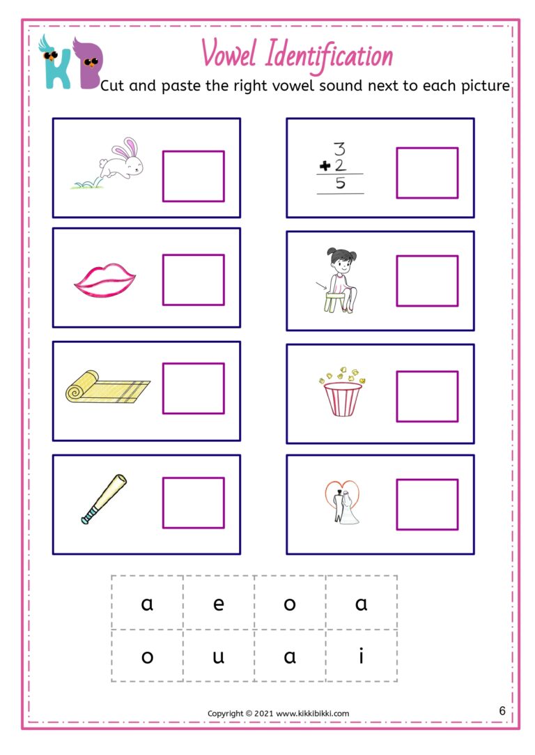 Free CVC Worksheets