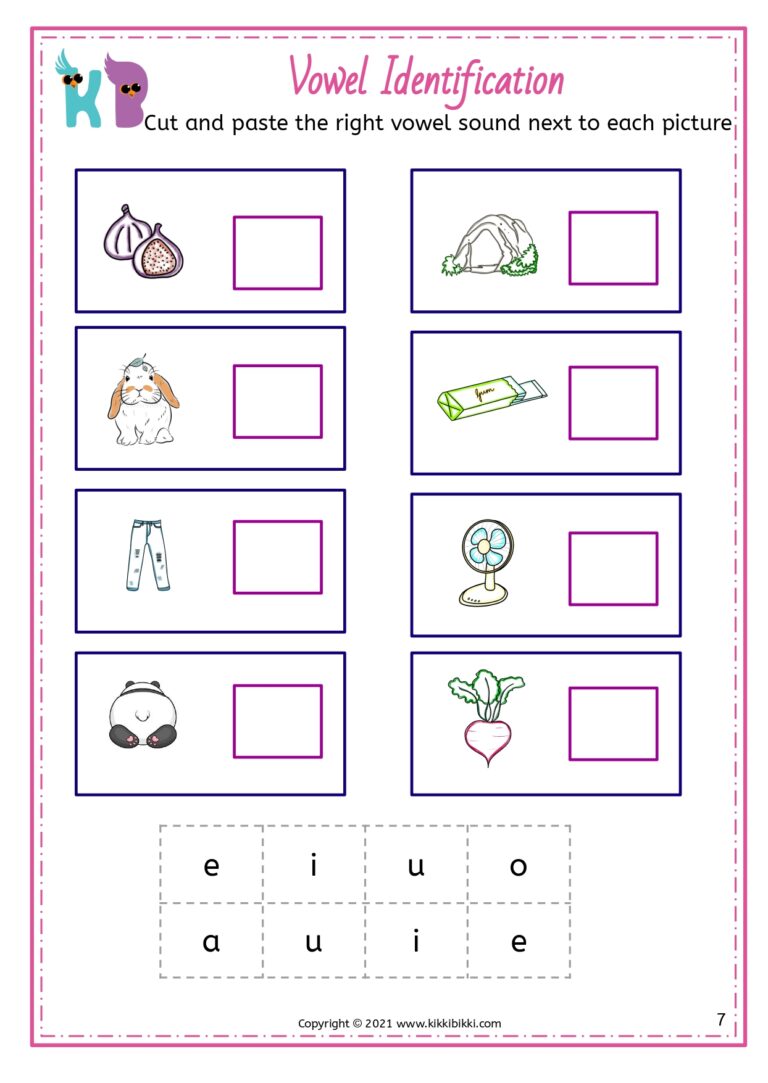 CVC Free Worksheets