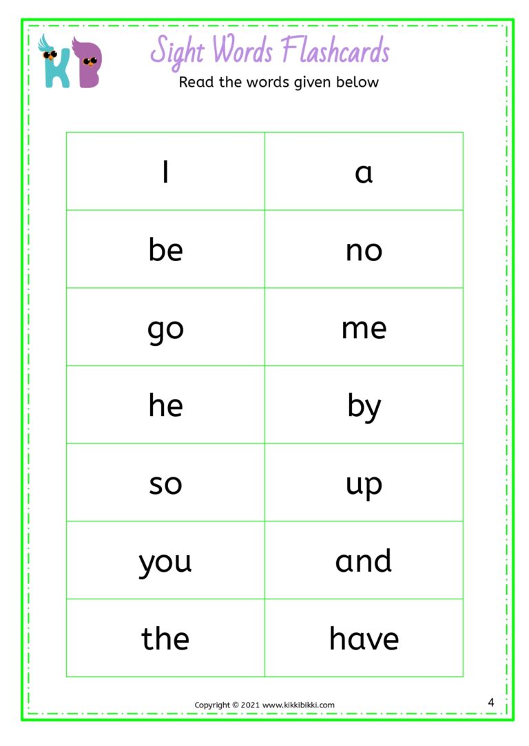 Phonics Flashcards Set for Language Arts