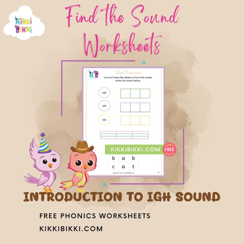 Exploring the ‘IGH’ Sound: Find the Sound Worksheets for Phonics Fun