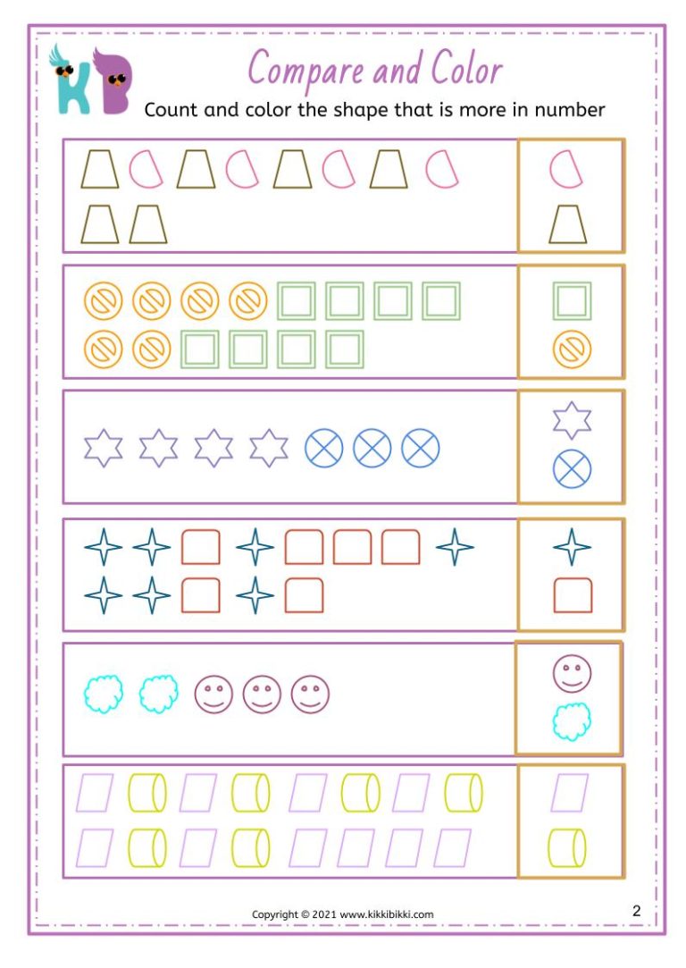 compare and color