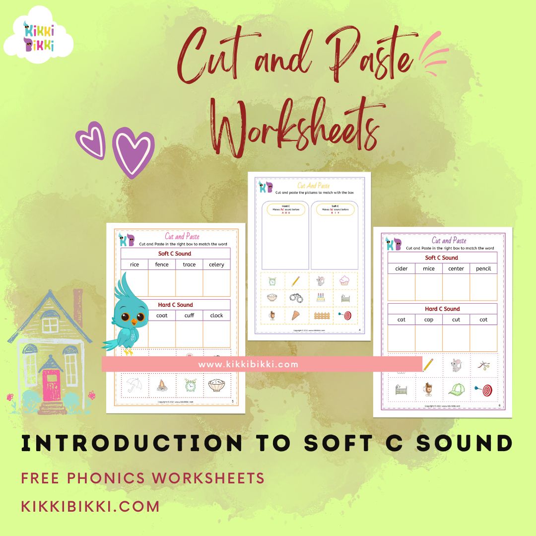 Introduction to Soft C Sound - Cut and Paste Worksheets