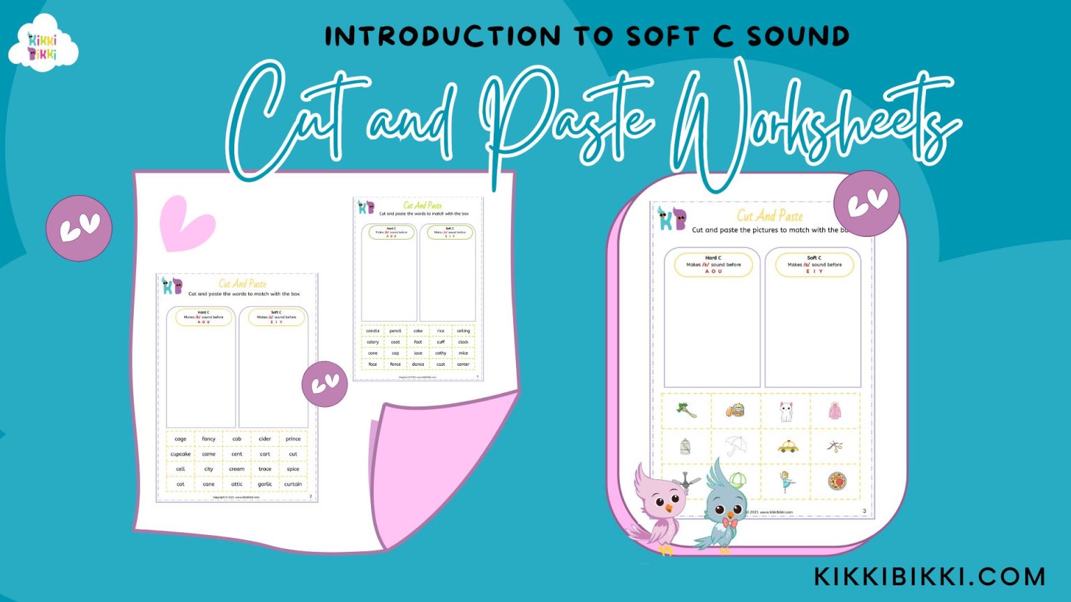 Introduction to Soft C Sound - Cut and Paste Worksheets