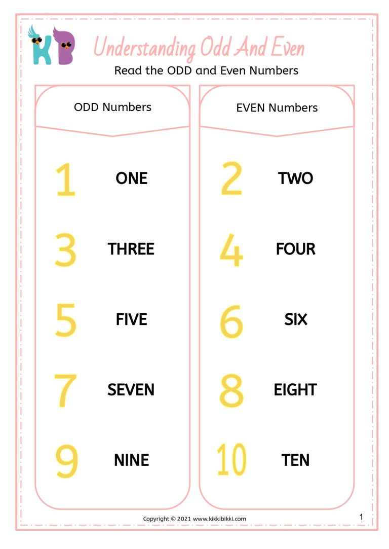 Math Adventure: Understanding Odd and Even Numbers