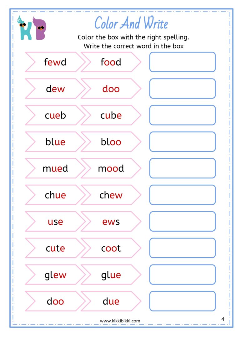 Color and Write