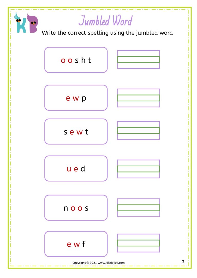 Jumbled Word