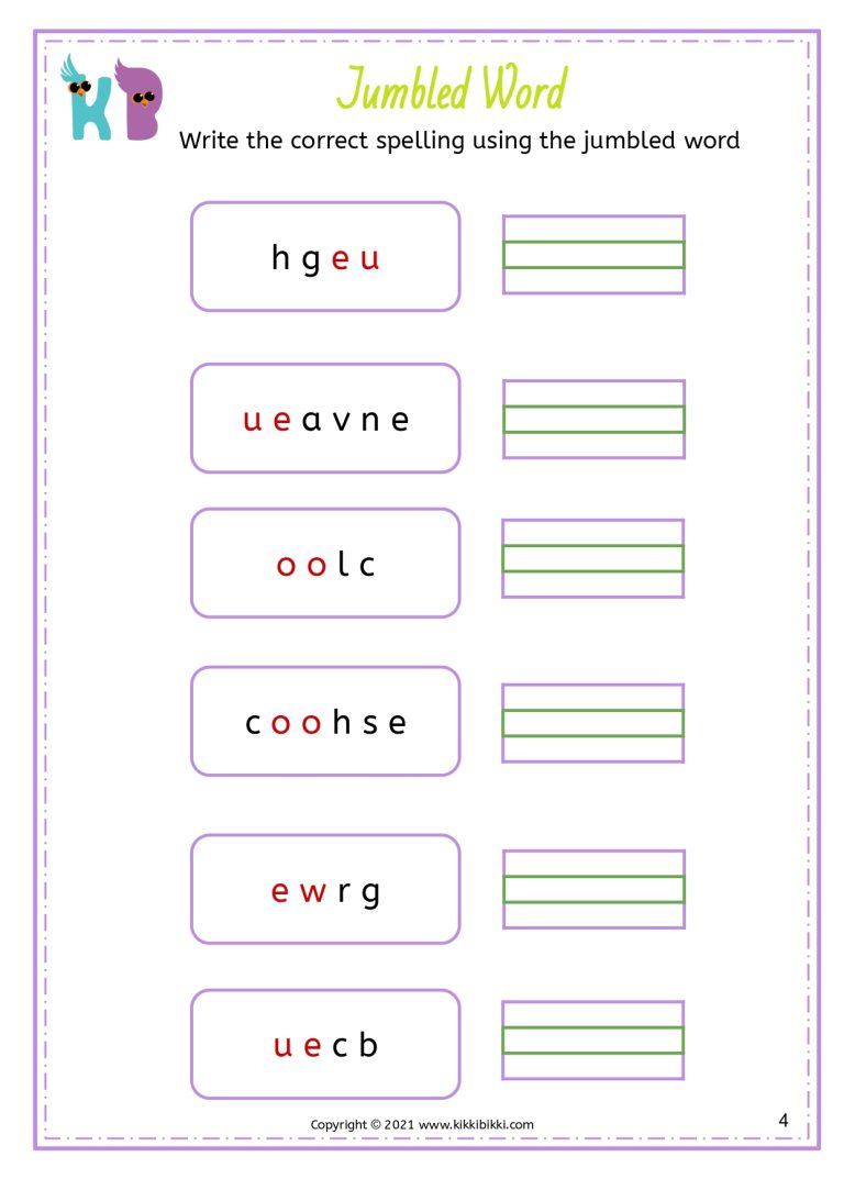 Jumbled Word