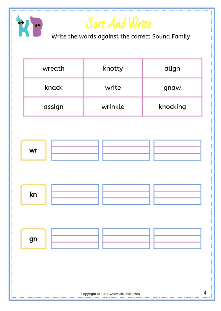 Sort and Write