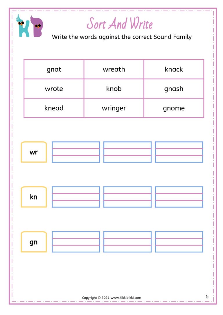 Sort and Write