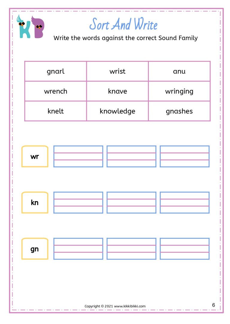 Sort and Write